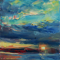 Słońce w jeziorze II - 1