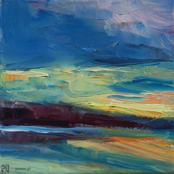 Słońce za rzeką V