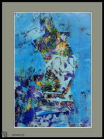 Siedząca w błękicie  - 2