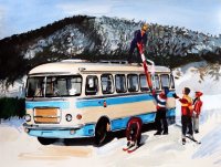 San na stoku narciarskim - 1