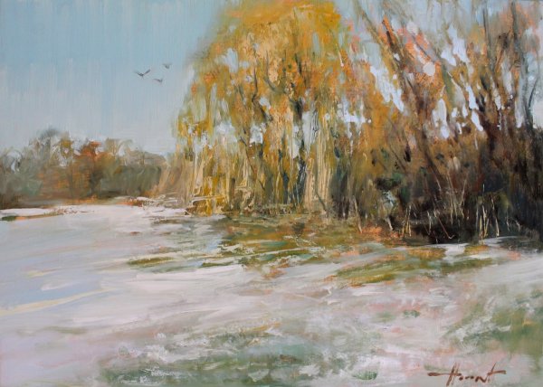 Park o złotej porze