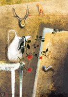 Martwa natura z rogami - 1