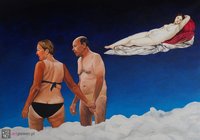 Wenus III - inspirowane Śpiącą Wenus Giorgione - 1