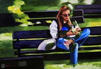 Ławeczka Matyldy na UW - 1