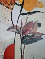 Miodowa kompozycja z chryzantemą - 2