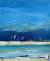 Pejzaż z latawcami - 1