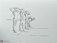 Pływaczki na starcie - 1