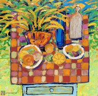 Czerwony obrus w kratkę - 1